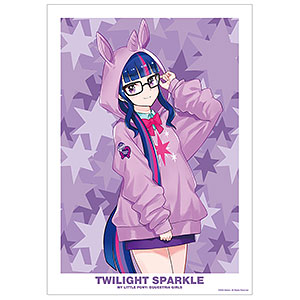 マイリトルポニー エクエストリアガールズ 描き下ろし トワイライトスパークル Art by 松本能人 A3マット加工ポスター