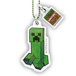 Minecraft アクリルボールチェーンA クリーパー