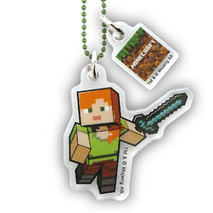 Minecraft アクリルボールチェーンA アレックス