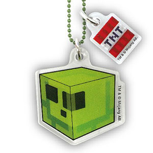 Minecraft アクリルボールチェーンA スライム