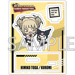 僕のヒーローアカデミア×サンリオキャラクターズ アクリルスタンドB (トガ・クロミ)