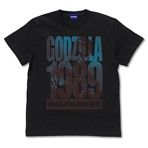 ゴジラ ゴジラ1989 Tシャツ/BLACK-L