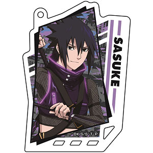 「NARUTO」 [第2弾]描き下ろしアクリルキーホルダー (2)うちはサスケ