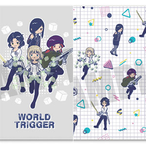 ワールドトリガー れとぽぷ第2弾 A5クリアファイルセット D 那須隊