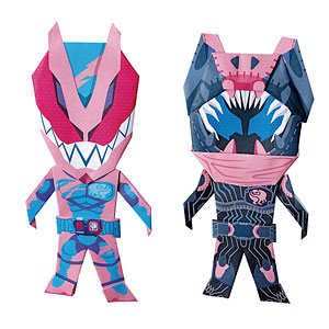パピるんず クラフトフレンズ パピるんず 仮面ライダーリバイス