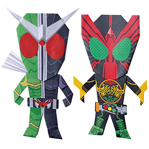 パピるんず クラフトフレンズ パピるんず 仮面ライダーW＆仮面ライダーオーズ/OOO