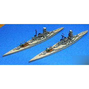 1/2000 第十一戦隊セット(戦艦比叡・霧島) プラモデル[エイチエムエー