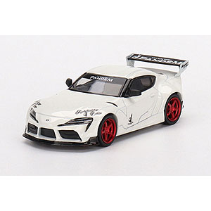 1/64 Pandem GR スープラ V1.0 パールホワイト(右ハンドル)