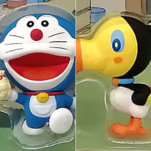 一番くじ 映画ドラえもん のび太と奇跡の島 B賞 ドラえもん＆クラージョちびきゅんキャラセット (プライズ)