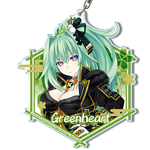 閃乱忍忍忍者大戦ネプテューヌ -少女達の響艶- ビッグアクリルキーホルダー 08(グリーンハート)