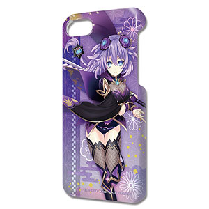 閃乱忍忍忍者大戦ネプテューヌ -少女達の響艶- iPhoneSE(第2世代)/8/7/6/6s ケース 01(パープルハート)