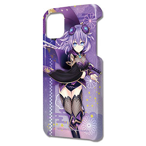 閃乱忍忍忍者大戦ネプテューヌ -少女達の響艶- デザジャケット iPhone12mini ケース 01(パープルハート)