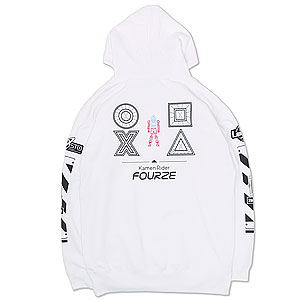 仮面ライダーフォーゼ SPACE ON YOUR HAND！！ フーディ ホワイト L