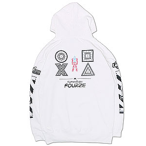 仮面ライダーフォーゼ SPACE ON YOUR HAND！！ フーディ ホワイト XL