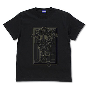 ウルトラセブン キングジョー イラストタッチTシャツ/BLACK-XL