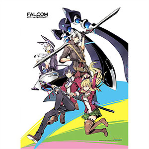 日本ファルコム 40th Anniversary タペストリー 集合 ファルコム創立40周年記念サイト | Falcom