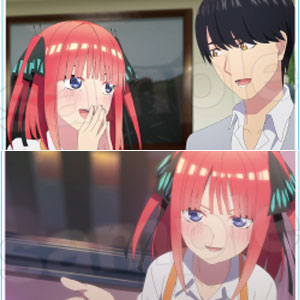 映画 五等分の花嫁 場面写アクリルブロック 四葉 6個入りセット
