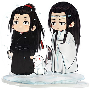 陳情令 デフォルメアクリルスタンド 雪降る夜に語り合う