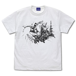 トップをねらえ！ ガンバスター Tシャツ 縮退炉Ver./WHITE-M