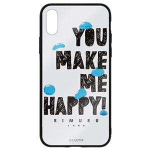 転生したらスライムだった件 みんなのリムル様 強化ガラスiPhoneケース