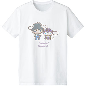 エヴァンゲリオン×シナモロール シンジ・初号機シナモロール Tシャツ メンズ S