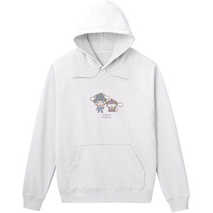 エヴァンゲリオン×シナモロール シンジ・初号機シナモロール パーカー レディース XL