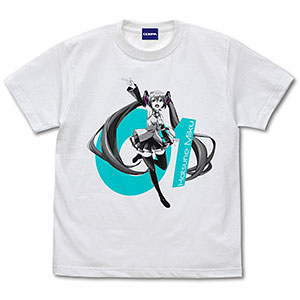 初音ミク Tシャツ 円G Ver./WHITE-XL