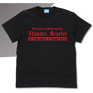 東方Project フランドール・スカーレット Tシャツ/BLACK-M