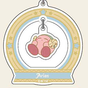 KIRBY ホロスコープ・コレクション ゆらっとアクリルキーホルダー01 おひつじ座