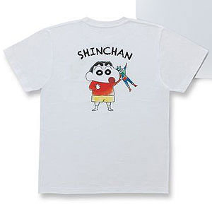 クレヨンしんちゃん OMOCHABOKO ポケット付きTシャツ しんちゃん L