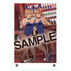 いろバニー アクリルミニボード04あるぷ