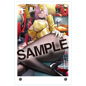 いろバニー アクリルミニボード07oekakizuki