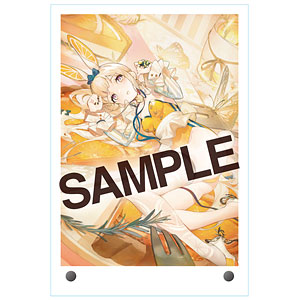 いろバニー アクリルミニボード19色塩