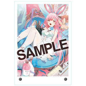 いろバニー アクリルミニボード27二色こぺ