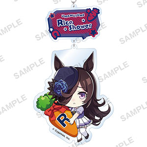 ウマ娘 プリティーダービー むぎゅみにアクリルキーホルダー ライスシャワー
