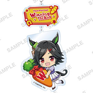 ウマ娘 プリティーダービー むぎゅみにアクリルキーホルダー ウイニングチケット