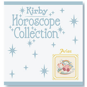 星のカービィ KIRBY ホロスコープ・コレクション ジャガードハンドタオル (1)おひつじ座