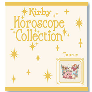 星のカービィ KIRBY ホロスコープ・コレクション ジャガードハンドタオル (2)おうし座