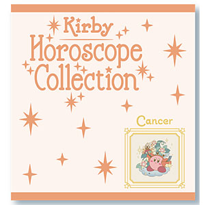星のカービィ KIRBY ホロスコープ・コレクション ジャガードハンドタオル (4)かに座