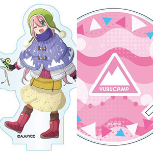 ゆるキャン△ ワカサギ アクリルスタンドコースター 各務原なでしこ