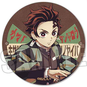 レトロ看板缶バッジ テレビアニメ「鬼滅の刃」 竈門炭治郎