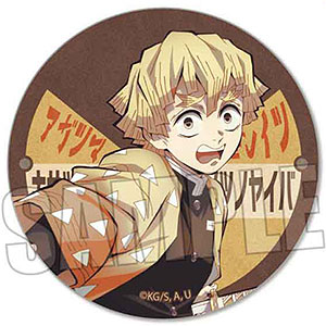 レトロ看板缶バッジ テレビアニメ「鬼滅の刃」 我妻善逸