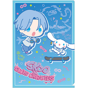 SK∞ エスケーエイト クリアファイル スノー×シナモロール SK∞×サンリオキャラクターズ