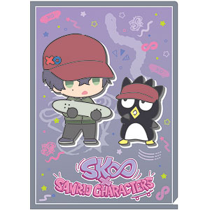 SK∞ エスケーエイト クリアファイル スネーク×バッドばつ丸 SK∞×サンリオキャラクターズ