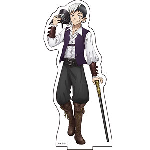アニメ「Dr.STONE」描き下ろしBIGアクリルスタンド (2)あさぎりゲン