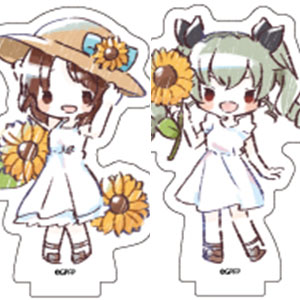 アクリルぷちスタンド「ガールズ＆パンツァー」06/夏ver. グラフアート 10個入りBOX