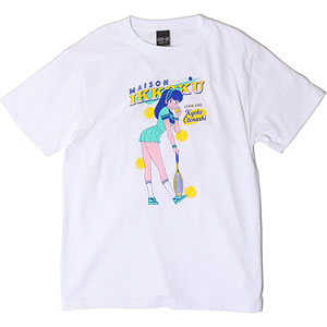 めぞん一刻 TENNIS Tシャツ ホワイト XL[ナタリーストア]《在庫切れ》
