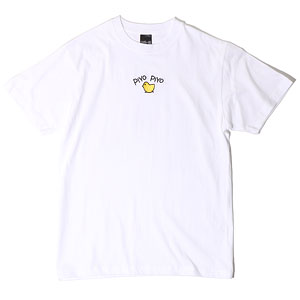 めぞん一刻 PIYO PIYO 刺繍Tシャツ ホワイト XXL