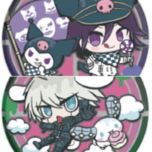 缶バッジ「ダンガンロンパ×サンリオキャラクターズ」05/ 8個入り