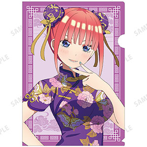 映画『五等分の花嫁』 描き下ろしイラスト 中野二乃 チャイナドレスver. クリアファイル